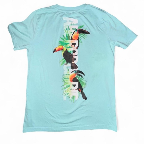 Abercrombie Kids Aqua Tee - Picture 3 of 3
